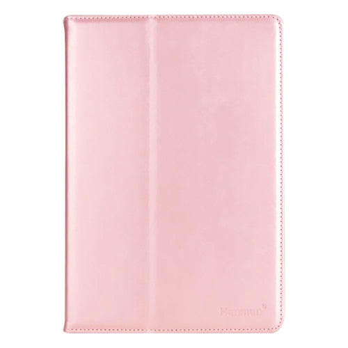 HANMAN Flip Cover for 9-inch Tablet Scratch Resistant Universal PU Leather Protective Case with Stand Wallet - Rose Gold - 1