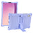 For Lenovo Tab M9 310FU Kickstand Tablet Silicone Case Retro Texture Anti-drop Tablet Cover - Light Purple - 1