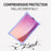 For Lenovo Tab M9 310FU Kickstand Tablet Silicone Case Retro Texture Anti-drop Tablet Cover - Light Purple - 7