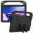For Lenovo Tab M10 (Gen 3) Tab-328F Kickstand Tablet Case Hand Grip Anti-Drop EVA Tablet Cover - Black - 1