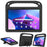 For Lenovo Tab M10 (Gen 3) Tab-328F Kickstand Tablet Case Hand Grip Anti-Drop EVA Tablet Cover - Black - 2