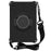 For Samsung Galaxy Tab S6 Lite (2024) / S6 Lite (2022) / S6 Lite (2020) SM-P610 P615 Kickstand Tablet Case with Shoulder Strap - Black - 2