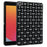 For iPad 10.2 (2021) / (2019) / (2020) Soft TPU Case Protective Tablet Cover Woven Texture Anti-Slip Case - Black - 1