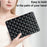 For iPad 10.2 (2021) / (2019) / (2020) Soft TPU Case Protective Tablet Cover Woven Texture Anti-Slip Case - Black - 3