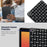 For iPad 10.2 (2021) / (2019) / (2020) Soft TPU Case Protective Tablet Cover Woven Texture Anti-Slip Case - Black - 6