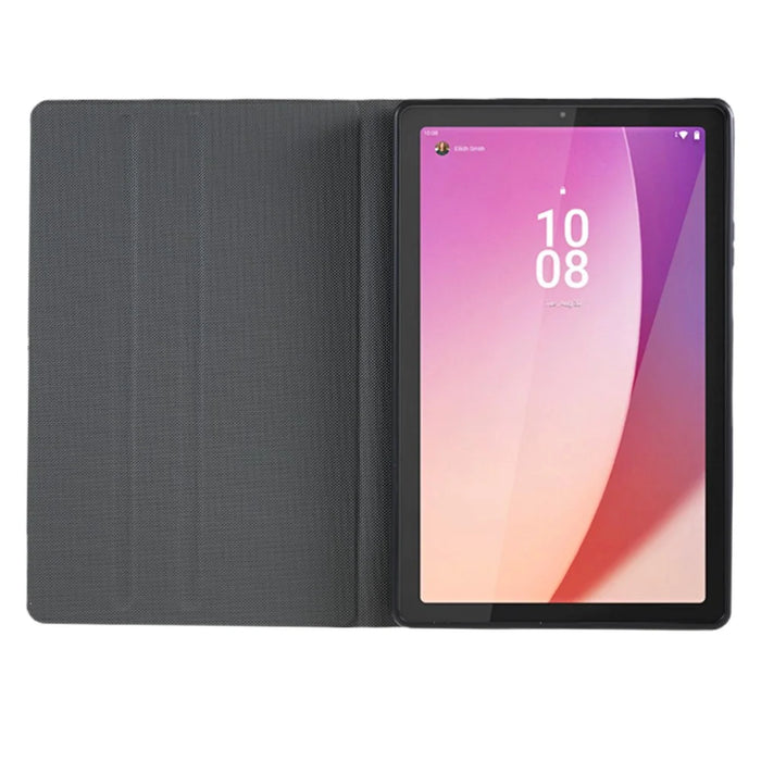 For Lenovo Tab M9 PU Leather Tablet Case Foldable Stand Protective Tablet Cover - Blue - 6