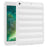 For iPad 9.7-inch (2017) / (2018) / iPad 5 / 6 Tablet Case Candy Color Down Jacket Texture TPU Cover - White - 1