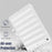 For iPad 9.7-inch (2017) / (2018) / iPad 5 / 6 Tablet Case Candy Color Down Jacket Texture TPU Cover - White - 4