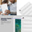 For iPad 9.7-inch (2017) / (2018) / iPad 5 / 6 Tablet Case Candy Color Down Jacket Texture TPU Cover - White - 5