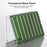 For iPad 10.2 (2021) / (2020) / (2019) TPU Tablet Case Down Jacket Design Air Cushion Shockproof Cover - Green - 6