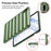 For Samsung Galaxy Tab S7 T870 / Tab S8 X700 Tablet Case Down Jacket Design Soft Touch TPU Cover - Green - 7