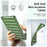 For iPad Air 10.5 inch (2019) Down Jacket Design Tablet Case Soft TPU Shockproof Cover - Green - 5