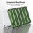 For iPad mini 4 / mini (2019) 7.9 inch TPU Tablet Case Soft Puffer Down Jacket Design Back Cover - Green - 6