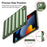 For iPad mini 4 / mini (2019) 7.9 inch TPU Tablet Case Soft Puffer Down Jacket Design Back Cover - Green - 7