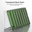 For iPad 9.7-inch (2017) / (2018) Dustproof Soft TPU Tablet Case 3D Puffer Down Jacket Design Cover - Green - 6