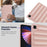 For iPad Pro 12.9 (2021) / (2020) / (2022) Shockproof Tablet Shell Down Jacket Texture Soft TPU Case - Pink - 5