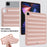 For iPad Pro 12.9 (2021) / (2020) / (2022) Shockproof Tablet Shell Down Jacket Texture Soft TPU Case - Pink - 7