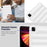 For iPad Pro 11 (2020) / (2021) / (2022) Anti-Dust Candy Color Tablet Shell Case Down Jacket TPU Cover - White - 5
