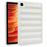 For Samsung Galaxy Tab A7 10.4 (2020) / (2022) T505 / T500 Candy Color TPU Tablet Case Down Jacket Texture Cover - White - 1