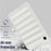 For Samsung Galaxy Tab A7 10.4 (2020) / (2022) T505 / T500 Candy Color TPU Tablet Case Down Jacket Texture Cover - White - 4