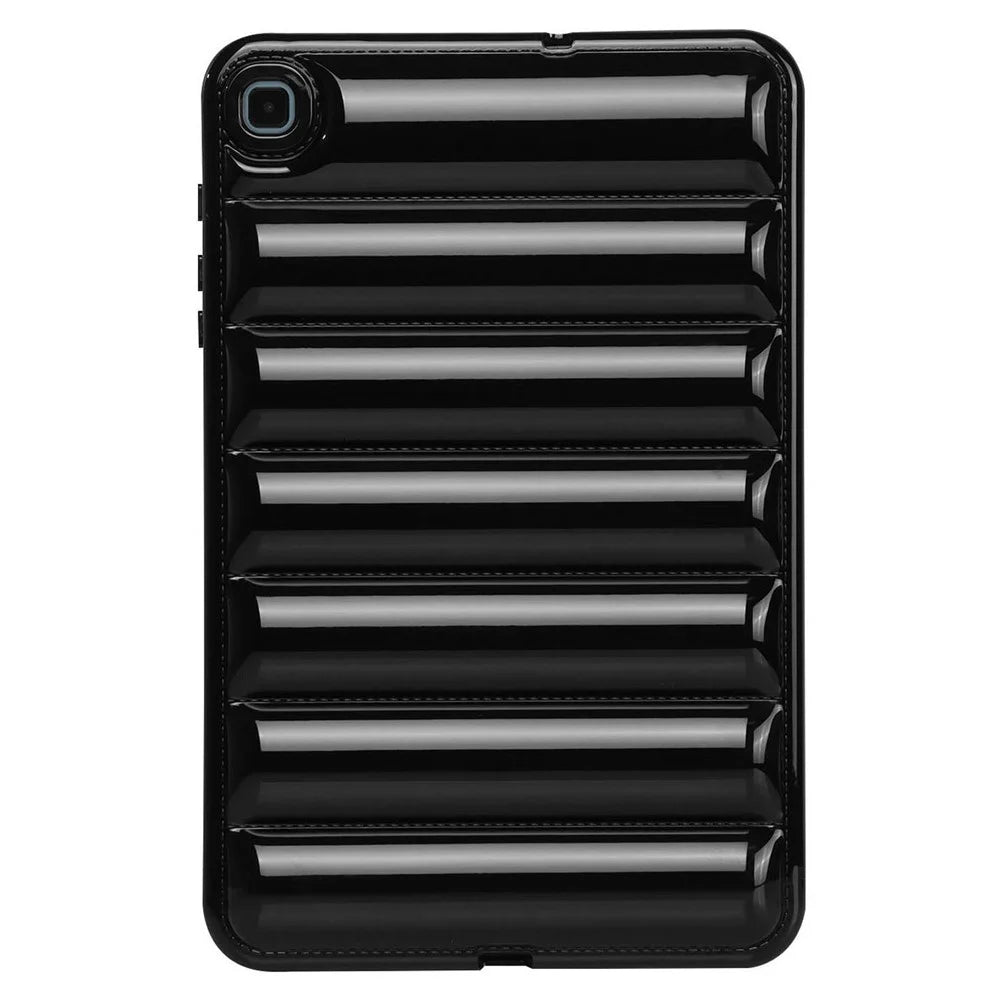 For Samsung Galaxy Tab S6 Lite (2024) / S6 Lite (2022) / S6 Lite (2020) SM-P610 P615 Tablet Case Down Jacket Texture TPU Cover - Black - 2