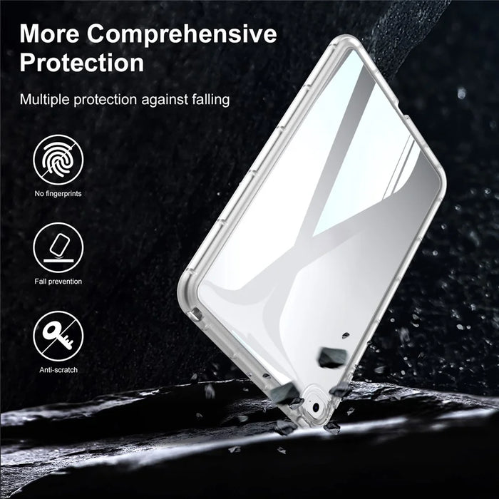 For iPad mini 4 / mini (2019) 7.9 inch TPU Tablet Case Transparent Protective Cover - Transparent - 3