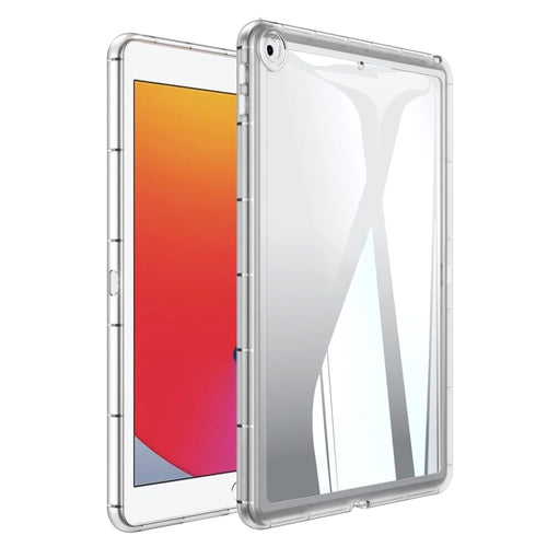 For iPad 9.7-inch (2017) / (2018) TPU Tablet Case Transparent Anti-Drop Tablet Cover - Transparent - 1