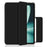 For OnePlus Pad PU Leather Tablet Case Magnetic Tri-fold Protective Cover with Stand - Black - 6