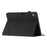 PU Leather Card Holder Tablet Case for iPad 10.9 (2022) , Imprinted Butterfly Tablet Stand Cover - Black - 4