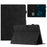 Imprinted Pattern Flip Cover for Amazon Fire HD 8 Plus (2022) / Fire HD 8 (2022) PU Leather Card Slot Tablet Case - Black - 1