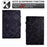 Tree Imprinted Leather Cover for Lenovo Tab M9 TB-310FU Anti-Drop Protective Case with Card Slot - Black - 5