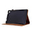 For Samsung Galaxy Tab A7 10.4 (2020) / (2022) T505 T500 Stand Leather Tablet Case Card Holder Imprinted Tree Tablet Cover - Brown - 5
