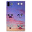 For Lenovo Tab P11 Gen 2 TB-350 Leather Stand Tablet Case A4 Pattern Printing Card Holder Protective Cover - Facial Expression - 4