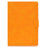 For Lenovo Tab P11 Pro Gen 2 PU Leather Tablet Case A7 Cowhide Texture Stand Protective Cover with Card Holder - Khaki - 2