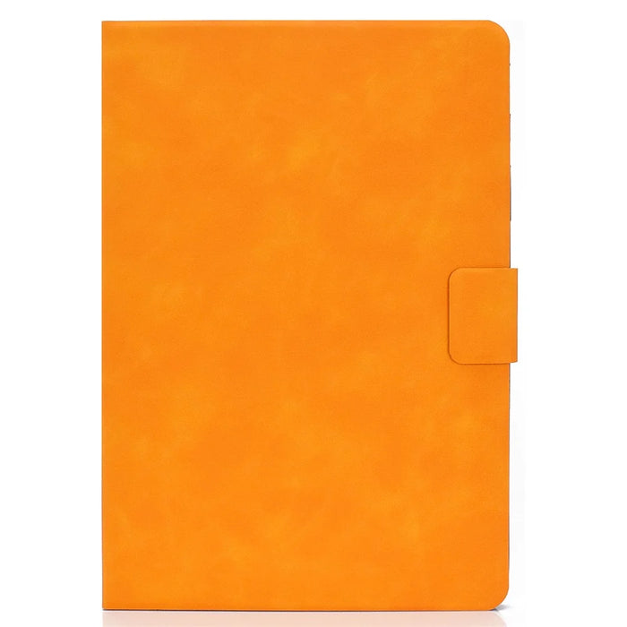 For Lenovo Tab P11 Pro Gen 2 PU Leather Tablet Case A7 Cowhide Texture Stand Protective Cover with Card Holder - Khaki - 2