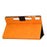 For Lenovo Tab P11 Pro Gen 2 PU Leather Tablet Case A7 Cowhide Texture Stand Protective Cover with Card Holder - Khaki - 5
