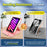For iPad mini (2024) / mini (2021) Tablet Case 360-Degree Rotation Armor Leather Stand Tablet Cover with Auto Wake / Sleep - Pink - 5