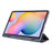 Leather Tablet Case for Samsung Galaxy Tab S6 Lite (2024) / S6 Lite (2022) / S6 Lite (2020) SM-P610 P615 Solid Color Stand Cover - Purple - 2