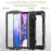 For Lenovo Tab M10 (Gen 3) TB-328F Anti-Scratch Silicone+PC Tablet Case Kickstand Cover with Strap - Black - 6