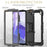 For Lenovo Tab M10 Plus (3rd Gen) 125FU / 128FU / Xiaoxin Pad 2022 10.6 inch Silicone+PC Tablet Cover Kickstand Case with Strap - Black - 6