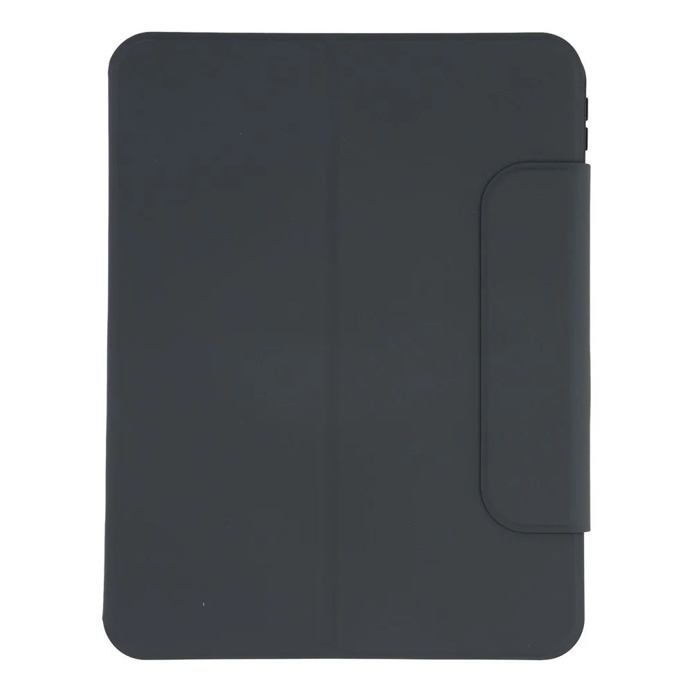 For iPad (2025) / 10.9 (2022) PU Leather Tablet Case Stand Magnetic Clasp Tablet Cover - Black - 7