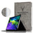 For iPad Pro 11 (2020) / (2021) / (2022) Stand Tablet Case PU Leather Anti-drop Tablet Cover - Grey - 1