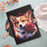 PU Leather 8-inch Tablet Case Cover Pattern Printing Card Holder Folio Stand Cover - Dog - 6