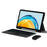 For Huawei MatePad SE 10.4-inch Leather Case + Bluetooth-compatible Keyboard with Backlight Trackpad - Black - 2