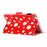 For iPad Air (2013) / Air 2 / iPad Pro 9.7 inch (2016) / iPad (2017) / (2018) Dot Printed Protective Tablet Case PU Leather Flip Cover - Red / White Dot - 4