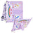 Cute Decor Tablet Shell for iPad (2025) / 10.9 (2022) Silicone+PC Tablet Cover Kickstand Case with Strap - 1