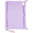 Cute Decor Tablet Shell for iPad (2025) / 10.9 (2022) Silicone+PC Tablet Cover Kickstand Case with Strap - 7