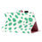 10-inch Dots Pattern Anti-scratch PU Leather Card Holder Stand Case Auto Wake / Sleep Tablet Cover - White / Green Dots - 4