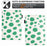 10-inch Dots Pattern Anti-scratch PU Leather Card Holder Stand Case Auto Wake / Sleep Tablet Cover - White / Green Dots - 5