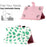 10-inch Dots Pattern Anti-scratch PU Leather Card Holder Stand Case Auto Wake / Sleep Tablet Cover - White / Green Dots - 6